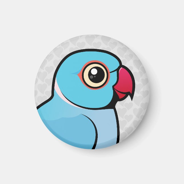 Íman Ringneck Azul (Frente)