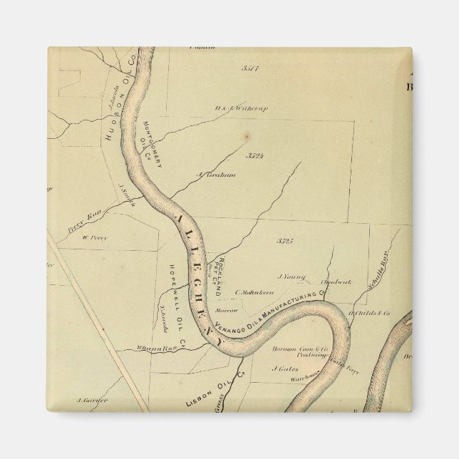 Íman Rio Alegheny (Frente)