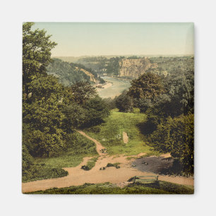 Íman Rio Avon das penas de Clifton, Bristol, Inglaterra