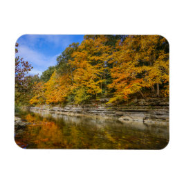 Íman Rio azul no outono