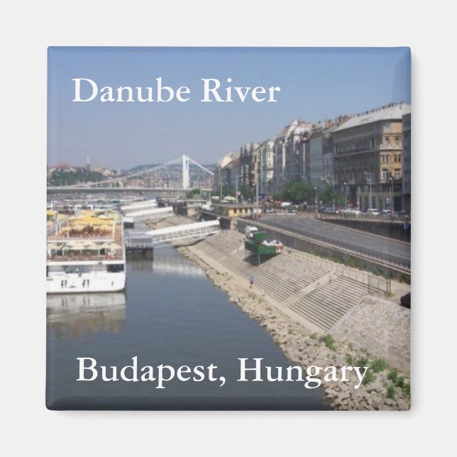 Íman Rio Danúbio, Budapeste, Hungria (Frente)