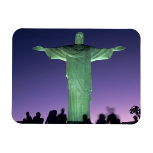Íman Rio de Janeiro, Brasil. a Estátua do Cristo em