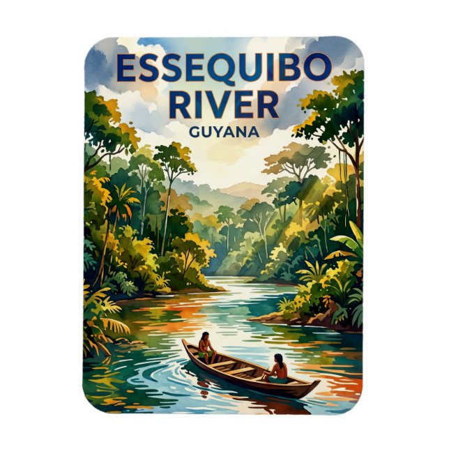 Íman Rio Essequibo Guiana (Vertical)