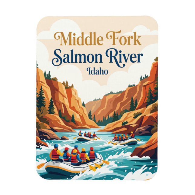 Íman Rio Middle Fork Salmon Idaho (Vertical)