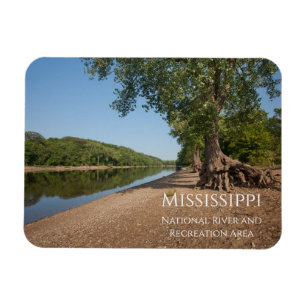 Íman Rio Mississippi em Hidden Falls, Rua.