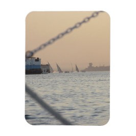 Íman Rio Nile Sunset Fotografia Flexível