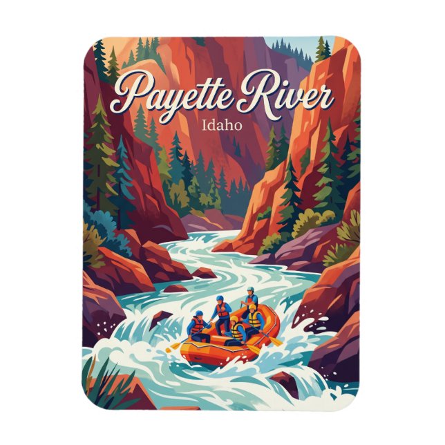 Íman Rio Payette, Idaho, EUA (Vertical)