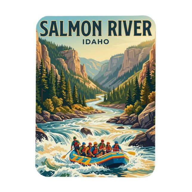 Íman Rio Salmon Idaho (Vertical)