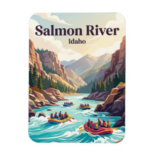 Íman Rio Salmon Idaho, EUA