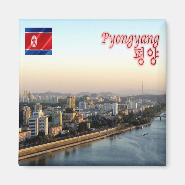 Íman Rio Taedong, PYONGYANG, Coreia do Norte, Cordilhei (Frente)