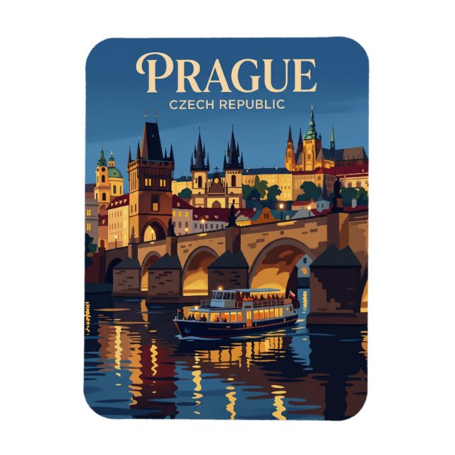 Íman Rio Vltava República Tcheca (Vertical)