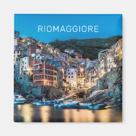 Íman Riomaggiore Cinque Terre La Spezia Itália Panorama