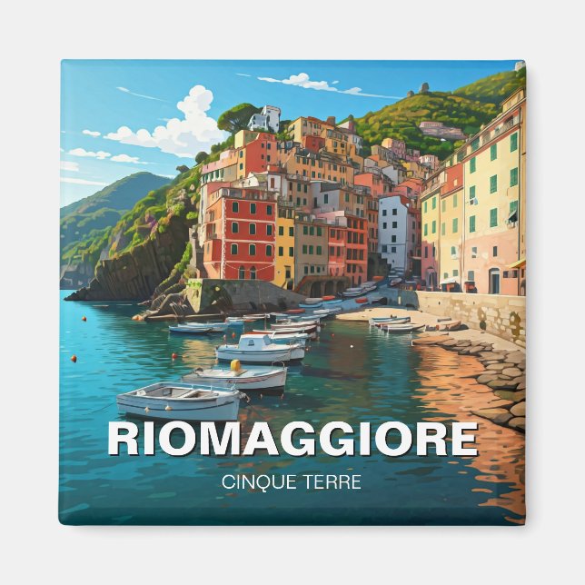 Íman Riomaggiore, Magnet Cinqua Terra (Frente)