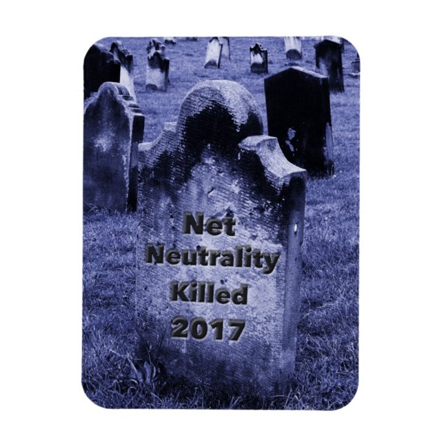 Íman RIP Neutralidade Net Gravestone (Vertical)