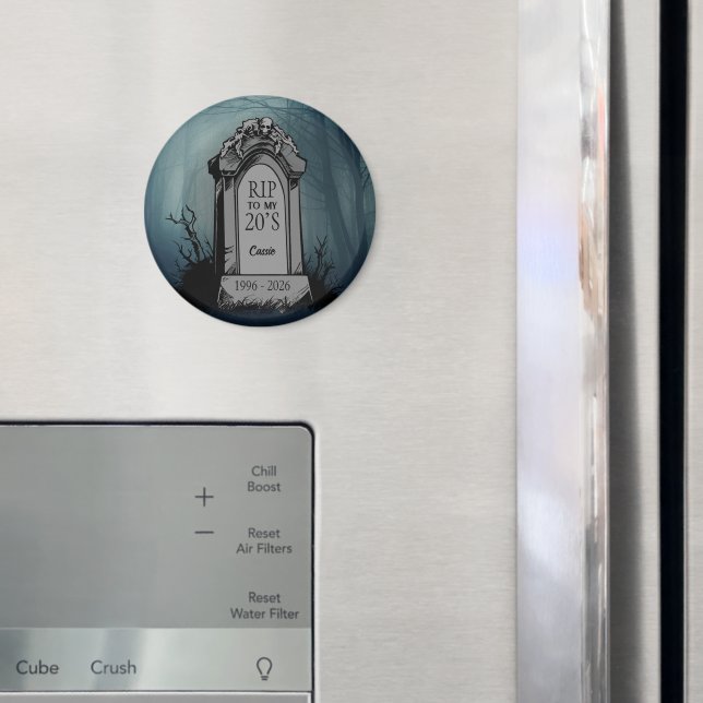 Íman RIP para a Festa de aniversário dos 20 (In Situ (Fridge))