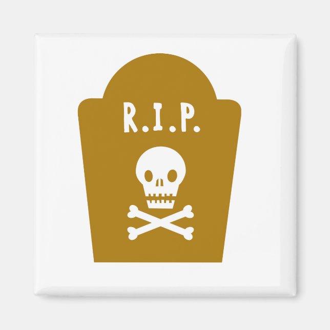 Íman RIP Skull (Frente)