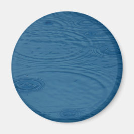 Íman Ripais De Chuva (Ondas De Água Azul)
