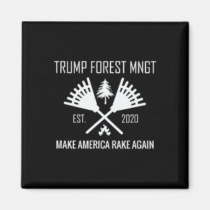 Íman Riso Gerenciamento Florestal Trump Rastrar Folhas 