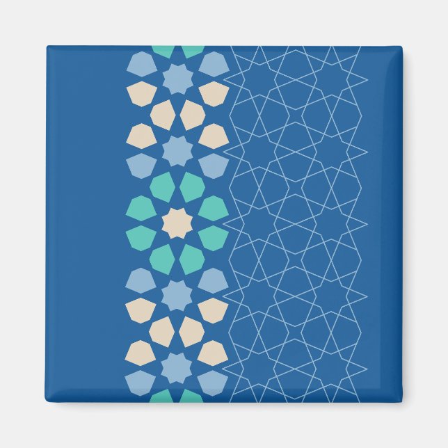 Íman Ritmo Tranquilo Turquesa (Frente)