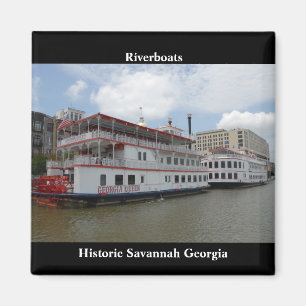 Íman Riverboats de Geórgia do savana