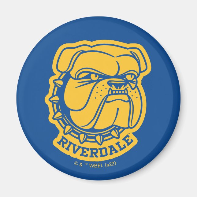 Íman Riverdale Bulldog Head (Frente)