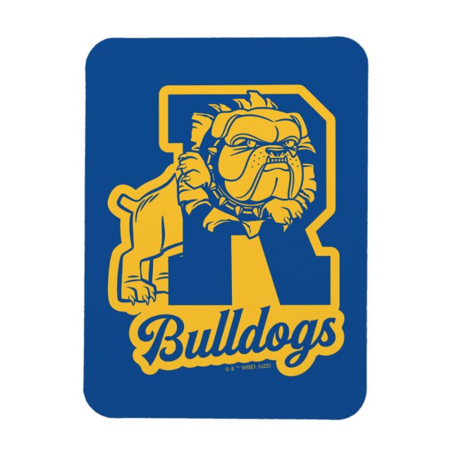 Íman Riverdale Bulldog Letterman (Vertical)