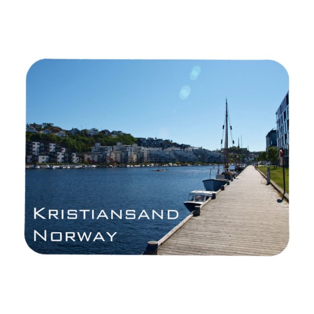 Íman Riverside View In Kristiansand, Noruega (Horizontal)