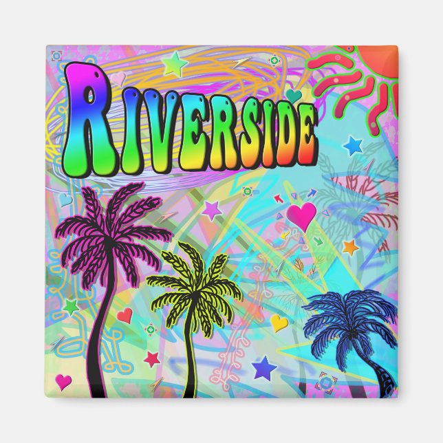 Íman Riverside Vivid Romance Magnet (Frente)