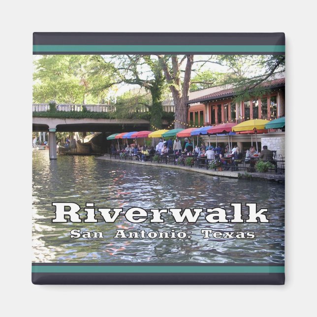 Íman Riverwalk, San Antonio, TEXAS (Frente)