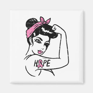 Íman Riveter Hope Lutando Contra a Consciência do Cance