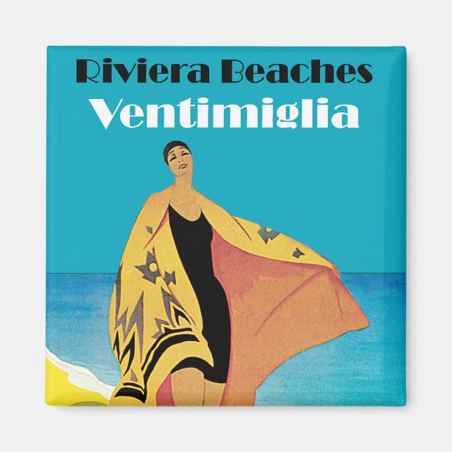 Íman Riviera Beaches ~ Ventimiglia (Frente)
