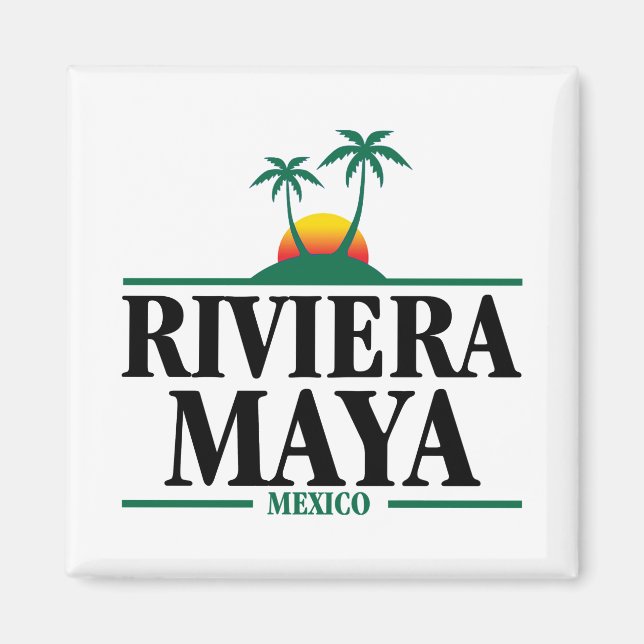 Íman Riviera Maya México (Frente)