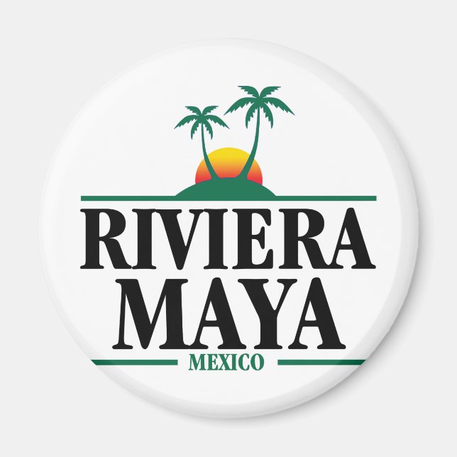 Íman Riviera Maya México (Frente)