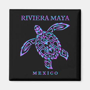 Íman Riviera Maya México Tartaruga Marinha Meninos Meni