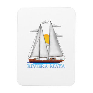 Íman Riviera Maya - Navegador Marítimo Costeiro