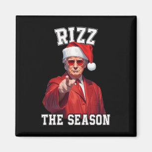 Íman Rizz A Época Engraçada Papais noeis De Natal De Tr