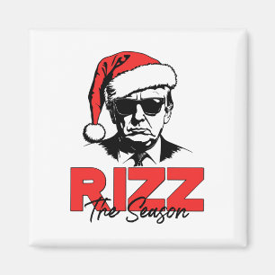 Íman Rizz A Época Natal Humoroso Trump 2024 Sant