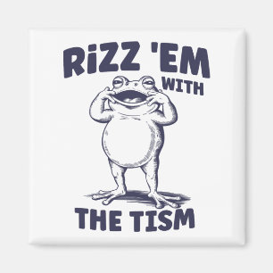 Íman Rizz Em Com O Tismo Engraçado Memória Sapo Autista