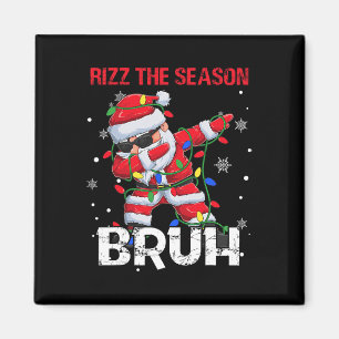Íman Rizz The Season Bruh Christmas Rizzmas Papai Noel