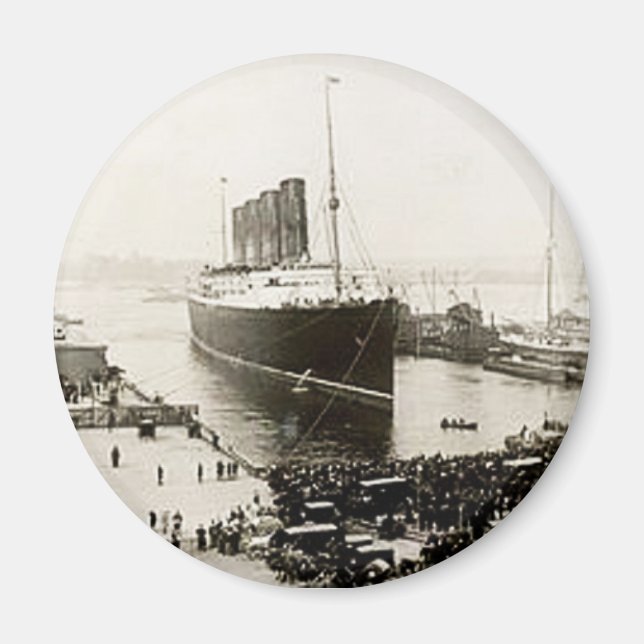 Íman RMS Lusitania (Frente)