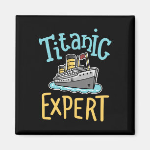 Íman Rms Titanic Engraçado Especialista Retro Navio de
