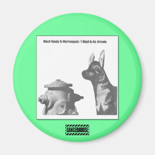 Íman Rnd. Magnet Black Randy Arcade Dangerhouse