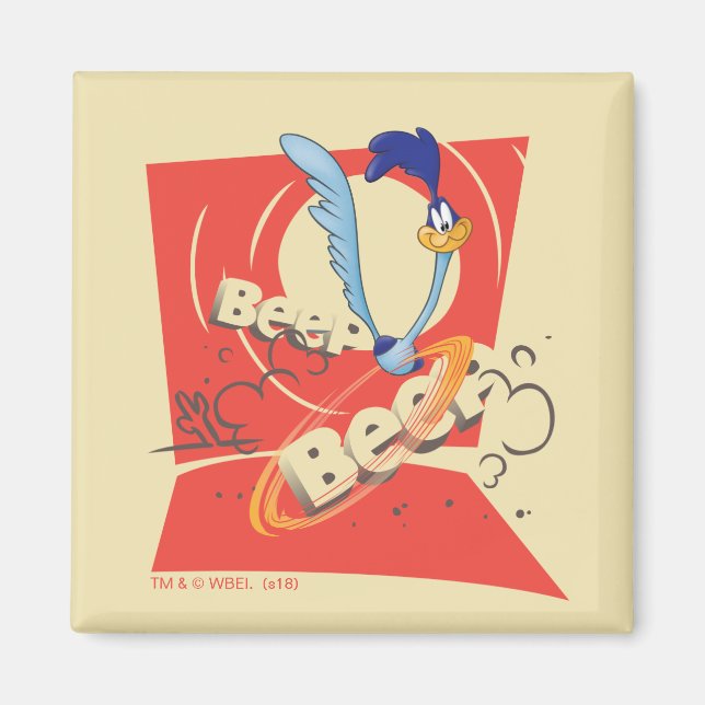 ÍMAN ROAD RUNNER™ BEEP BEEP!™ (Frente)