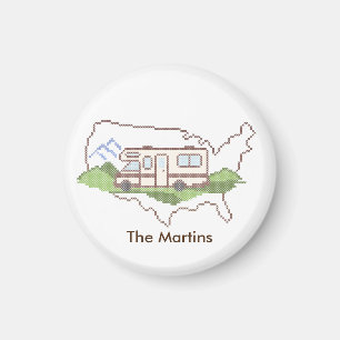 Íman Road Trip USA Magnet