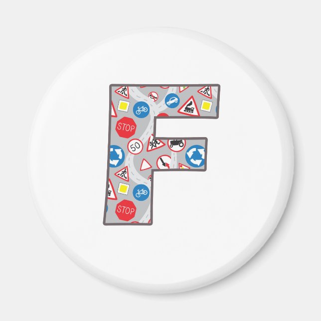 Íman Roadsign Fun F (Frente)