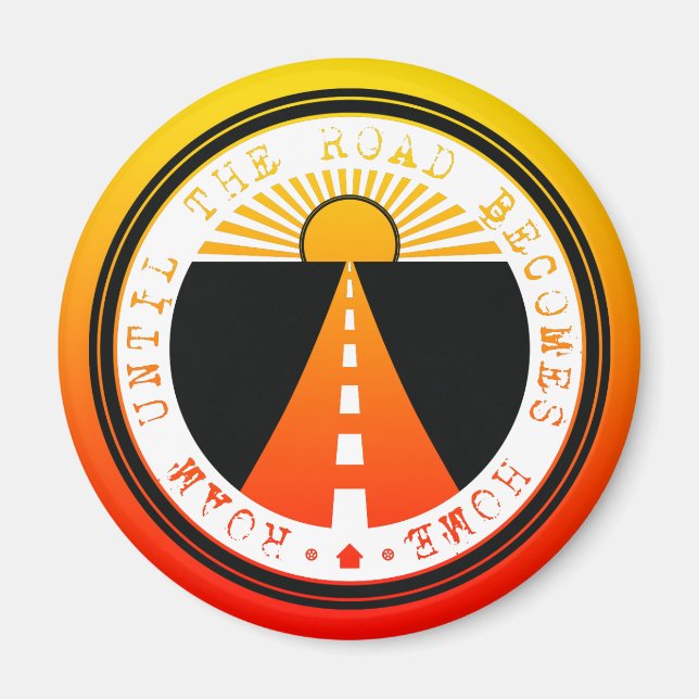 Íman roam até que a estrada chegue em casa (Frente)