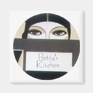 Íman Roaring 20s Gal Personalised Magnet