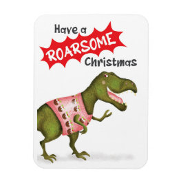 Íman 'Roarsome Christmas', um dinossauro bonito de