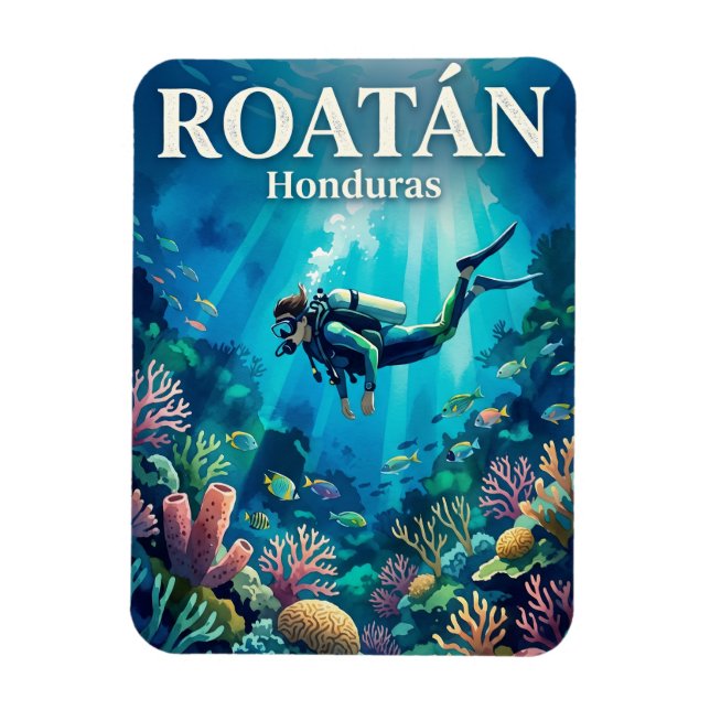 Íman Roatán Honduras (Vertical)