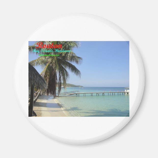 Íman Roatan, Ilhas Bay, Honduras (Frente)